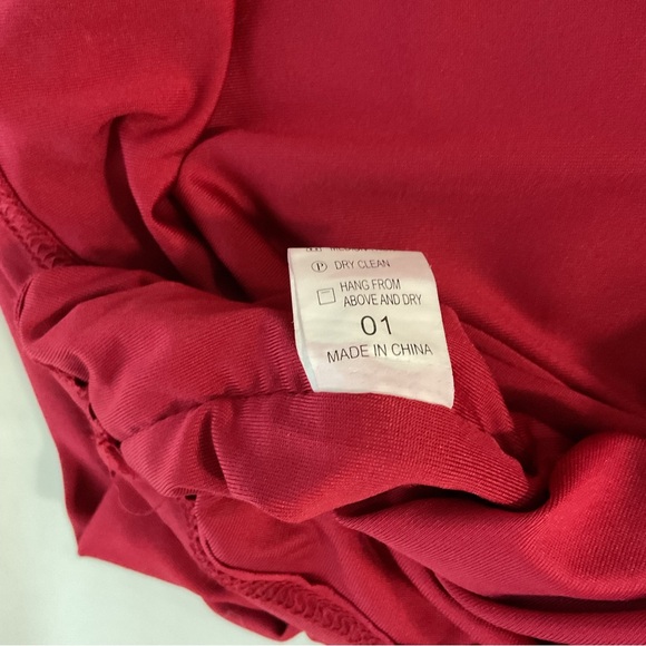 NWOT Cold Shoulders Asymmetrical Ruched Bodycon Short Sleeve Pencil - Picture 12 of 12